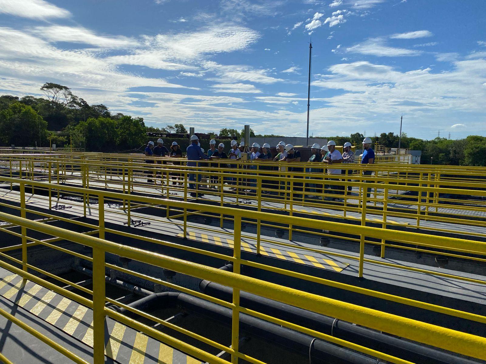 BRK recebe escolas na Estação de Tratamento de Esgoto, em Macaé-RJ