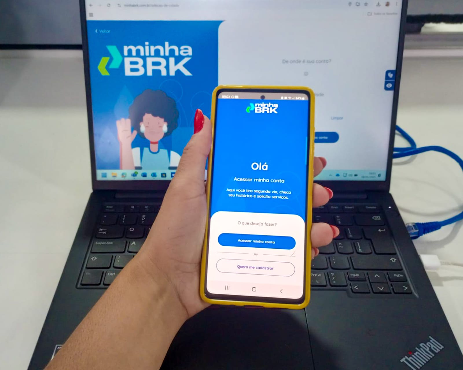 Clientes BRK podem solicitar o recebimento das faturas por e-mail