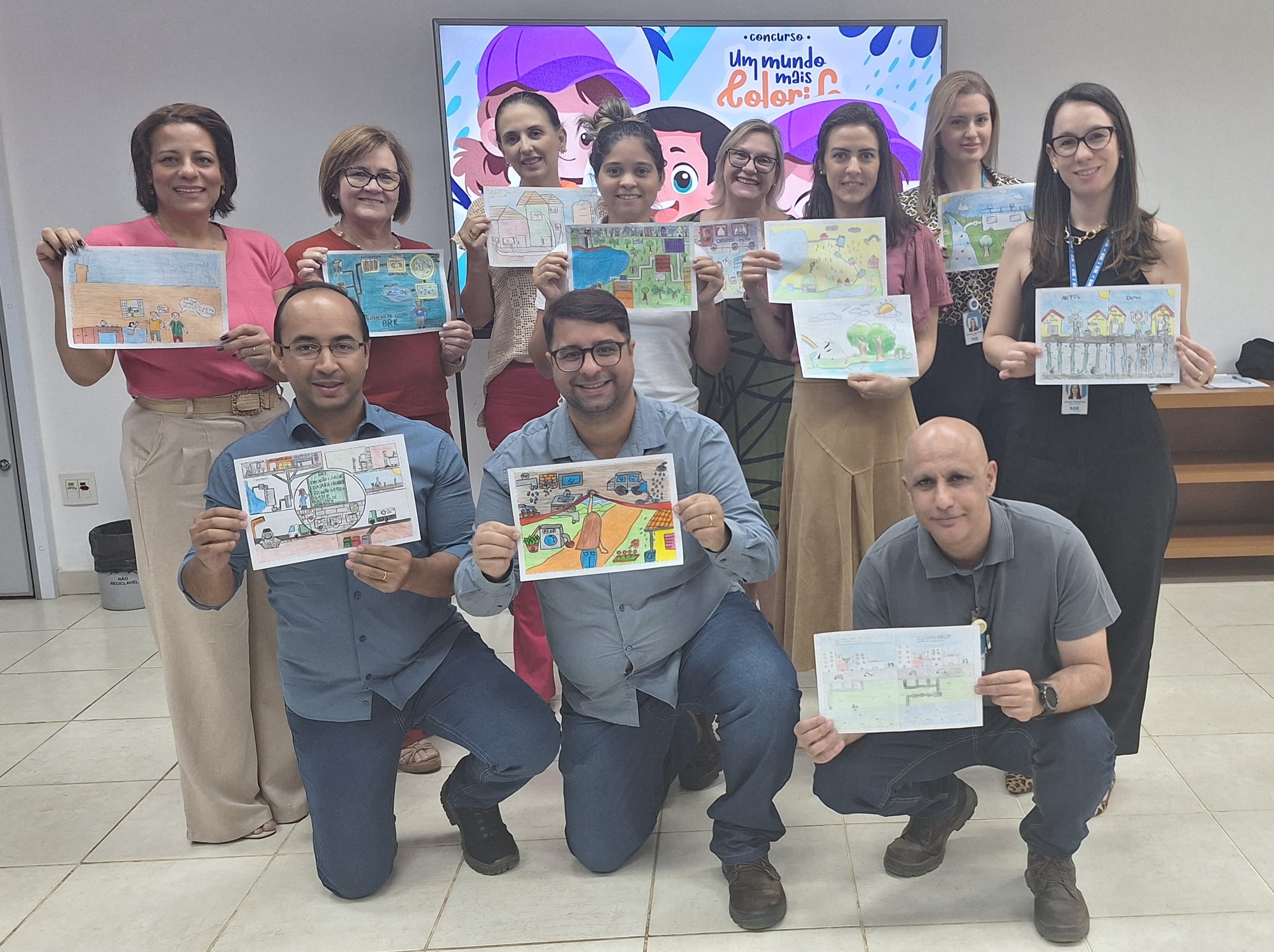 BRK divulga os vencedores do concurso “Um Mundo Mais Colorido”