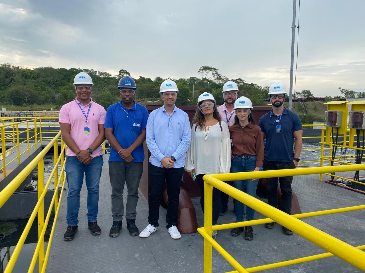 Ministério Público visita Estação de Tratamento de Esgoto da BRK em Macaé