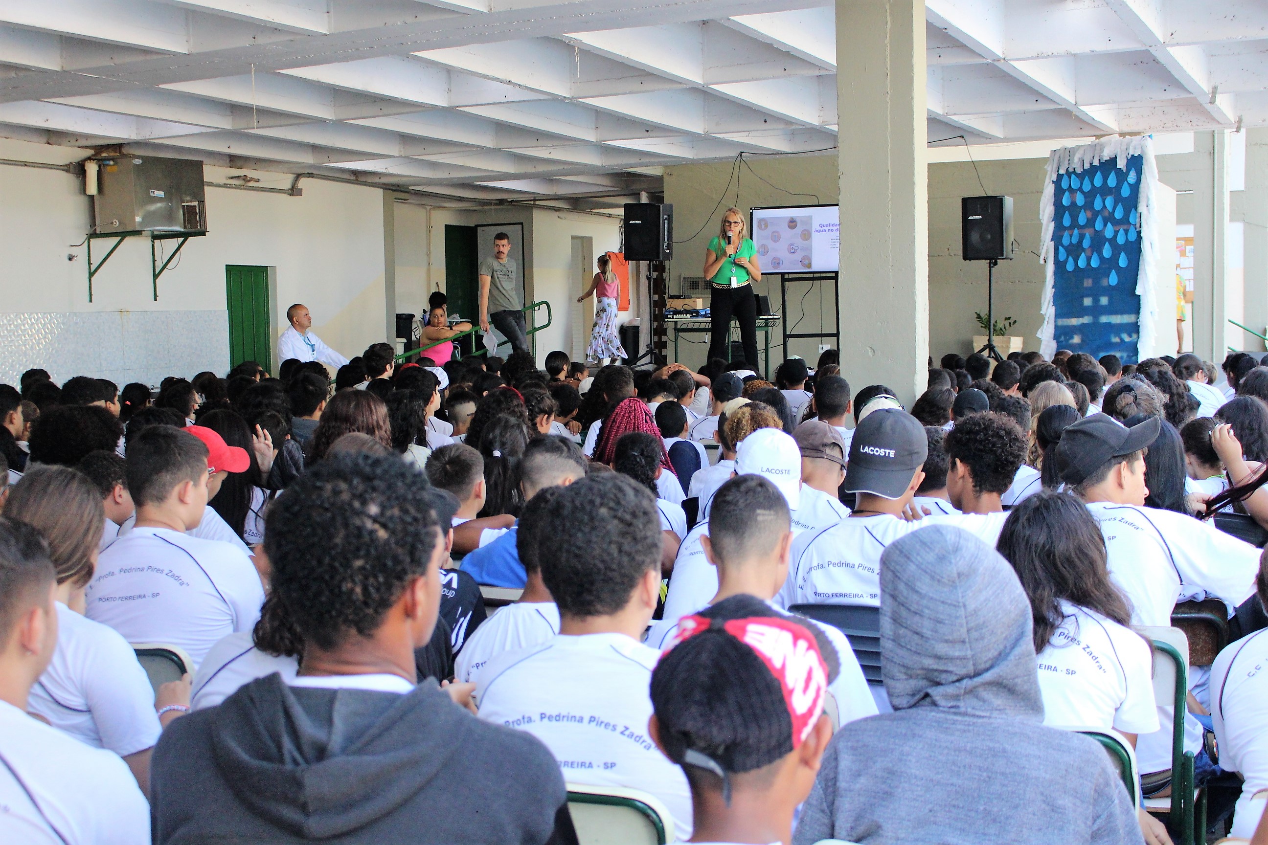 No Dia Mundial da Água, BRK leva conhecimento a estudantes da escola Professora Pedrina Pires Zandra