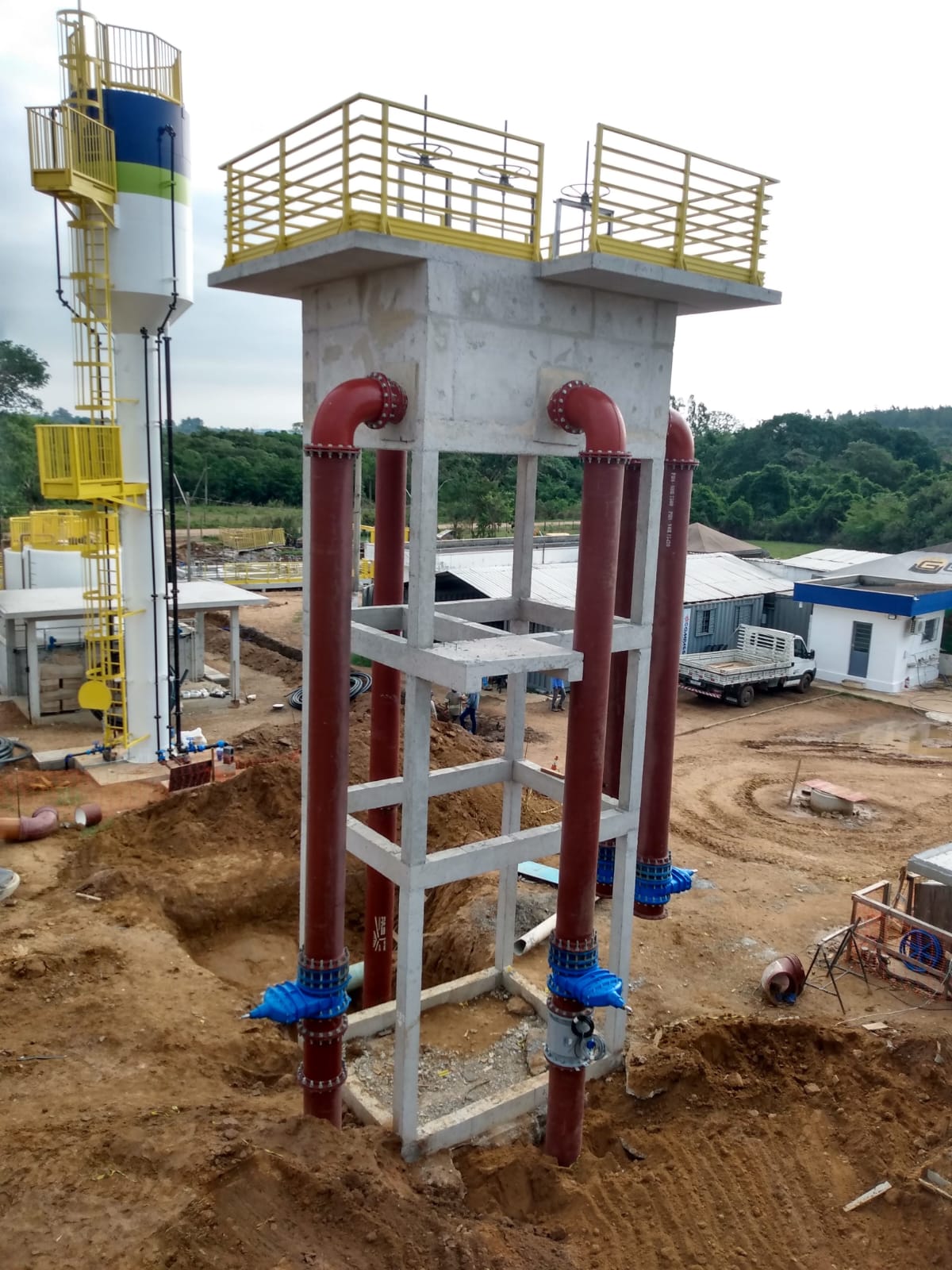 BRK avança com obras e ampliação da Estação de Tratamento de Esgoto Fazendinha, em Porto Ferreira, atinge 88%