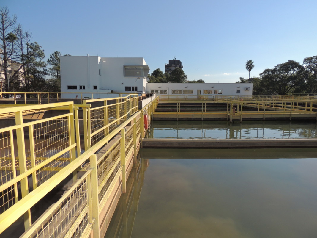 Estação de Tratamento de Água da BRK Ambiental em Uruguaiana - RS