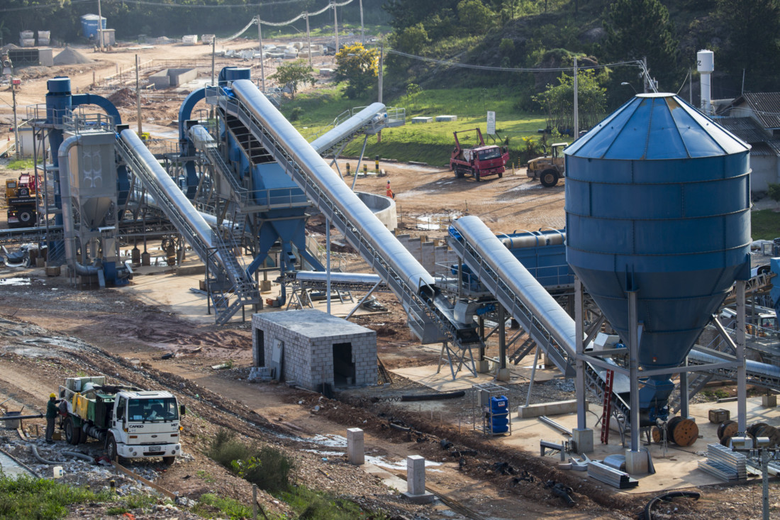 Unidade de Valorização de Resíduos de Construção Civil Grajaú (UVR Grajaú), em São Paulo - SP
